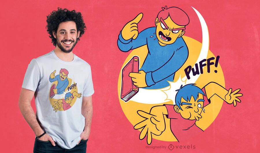 Diseño de camiseta Book Hit Diseño de camiseta Book Hit