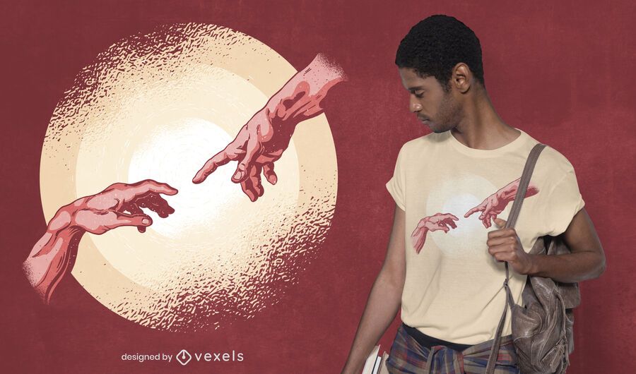 Creation moment t-shirt design Creation moment t-shirt design