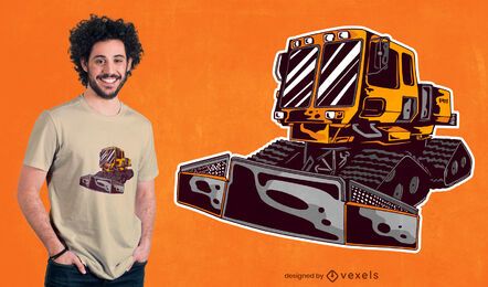 Design de camiseta limpa-neve Design de camiseta limpa-neve