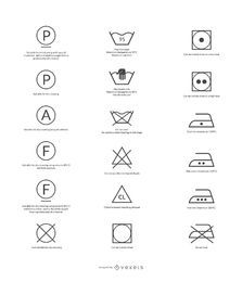 Vector gratis de simbolos de cuidado Vector gratis de simbolos de cuidado