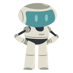 Cute Robot Character Transparent Png Svg Vector