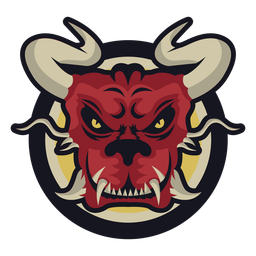 Logotipo del dragón diablo Diseño PNG Transparent PNG