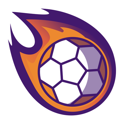 Handball Ball Feuer Logo PNG-Design