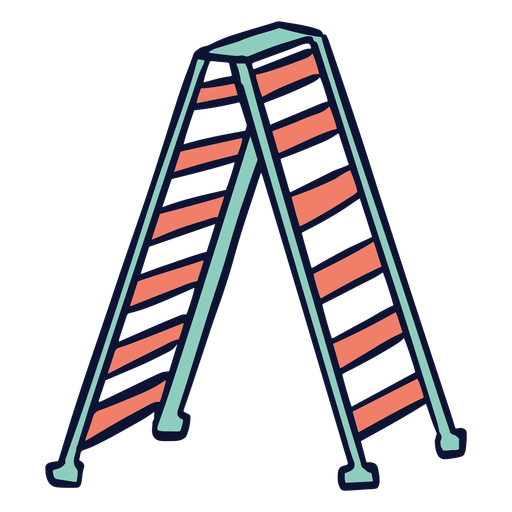 Ladder triangle flat PNG Design