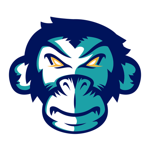 Affenaffen-Logo PNG-Design