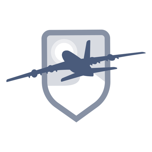 Logotipo de decolagem de avião Desenho PNG