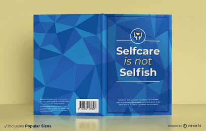 Selfcare book cover design