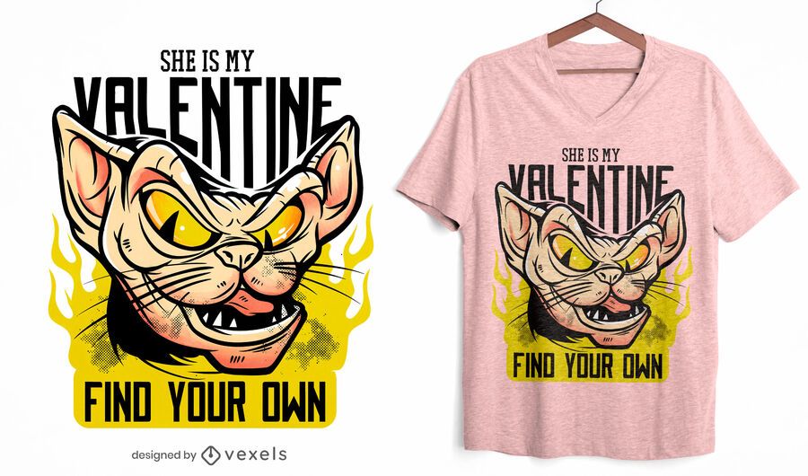 She is my valentine t-shirt design She is my valentine t-shirt design