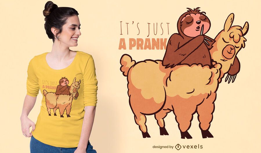 Nur ein Streich T-Shirt Design Nur ein Streich T-Shirt Design