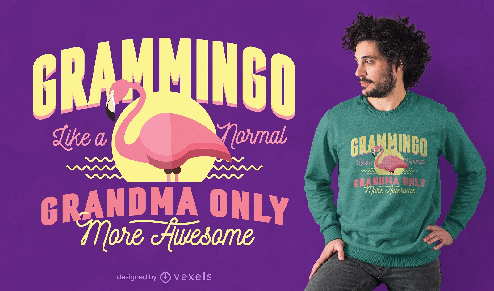 Grammingo t-shirt design