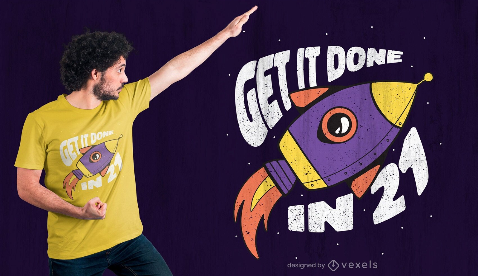 Get it done in 21 t-shirt design