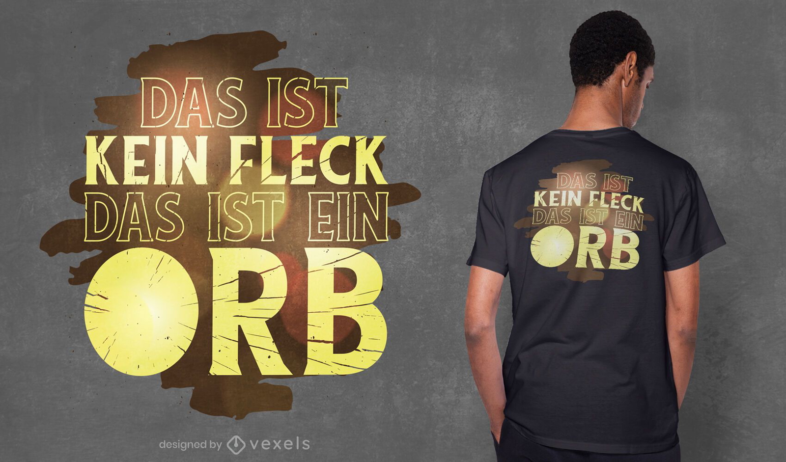 Dies ist ein Kugel-T-Shirt-Design