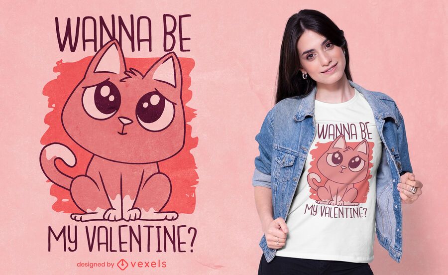 Quiero ser mi diseño de camiseta de San Valentín Quiero ser mi diseño de camiseta de San Valentín