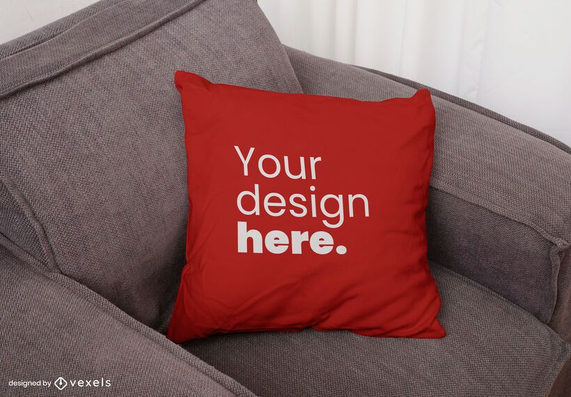 Throw pillow sofa mockup design Throw pillow sofa mockup design