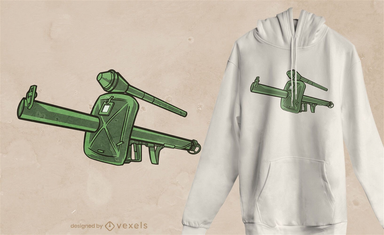Design de camiseta Panzerschreck