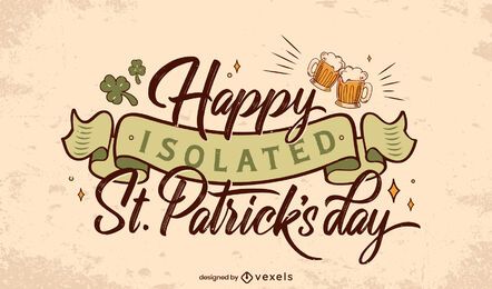 St Patricks letras aisladas