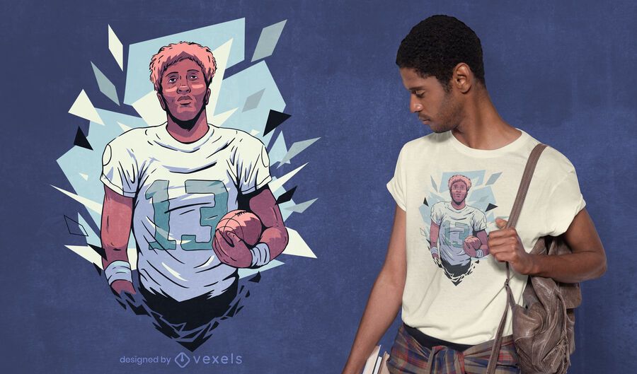 Diseño de camiseta de jugador de fútbol. Diseño de camiseta de jugador de fútbol.