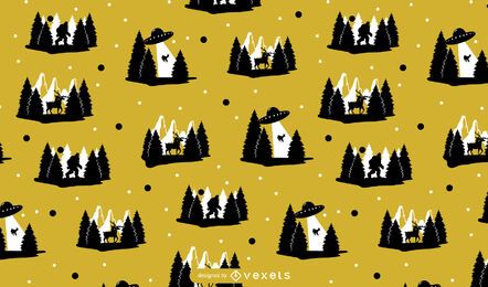 Supernatural events pattern design Supernatural events pattern design