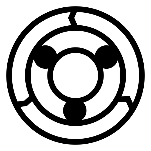 Abstract circle logo abstract PNG Design