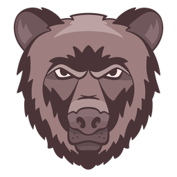 Angry bear logo Transparent PNG
