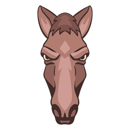 Angry horse logo - Transparent PNG & SVG vector file