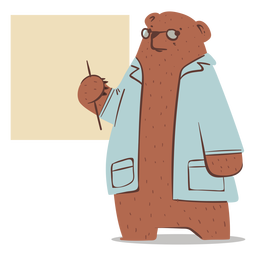 Bear doctor character