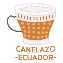 Piso canelazo ecuador Diseño PNG