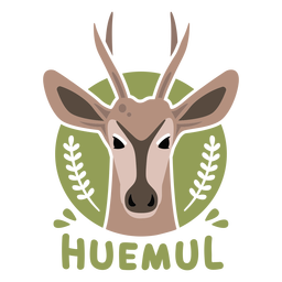 Chilean huemul flat PNG Design