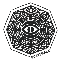 Ojo mandala hectárea guatemala recortar Diseño PNG