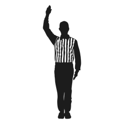 Bola muerta de árbitro de fútbol cortado Diseño PNG