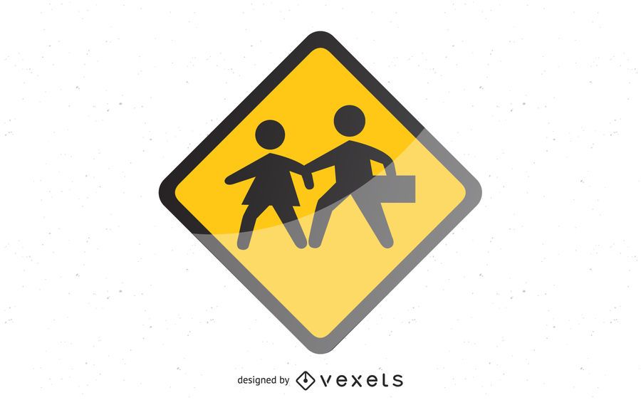Glossy shiny school signs Glossy shiny school signs