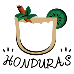 Horchata honduras illustration PNG Design