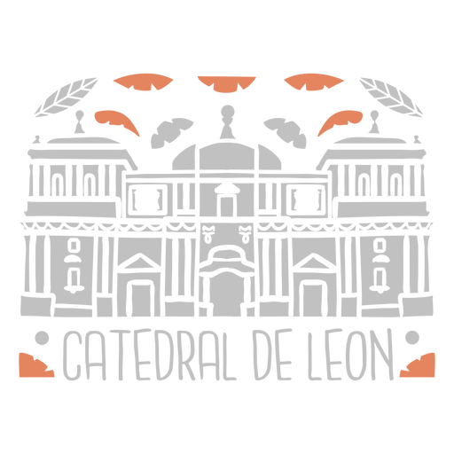 Catedral de León nicaragua Diseño PNG