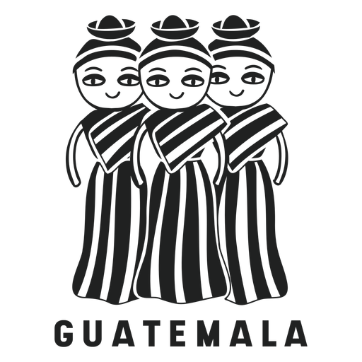 Muneca quitapena guatemala recortado Desenho PNG