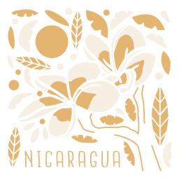 Diseño PNG Y SVG De Composición De Flor De Sacuanjoche Nicaragua Para ...