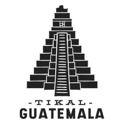 Tikal guatemala cut out PNG Design Transparent PNG