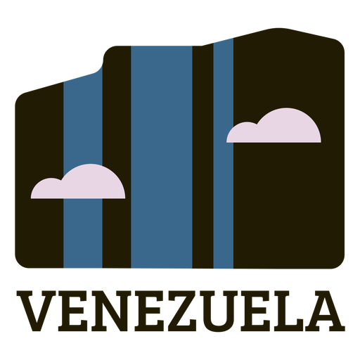 Venezuela Himmel flach PNG-Design