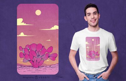Pear cactus t-shirt design Pear cactus t-shirt design