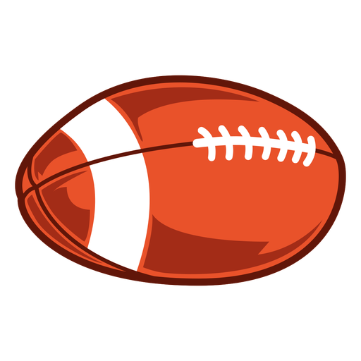 American Football Ballspiel Illustration PNG-Design