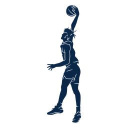Basketballspieler Slam Dunk ausgeschnitten PNG-Design