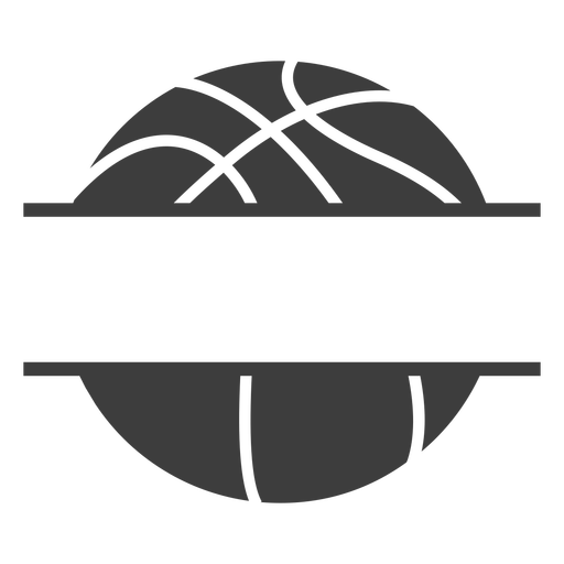 Basketball ball label Transparent PNG & SVG vector file
