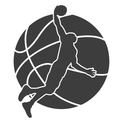 Basketball ball player cut out - Transparent PNG & SVG vector file