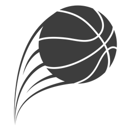 Design PNG E SVG De Bola De Basquete Preta Para Camisetas