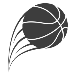Basketball Ball Throw Cut Out PNG & SVG Design For T-Shirts
