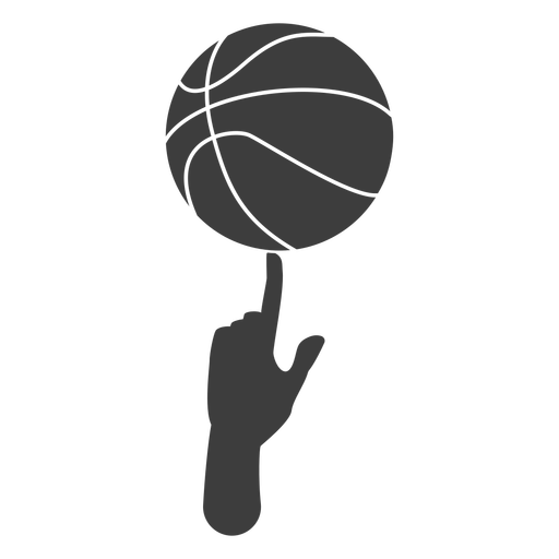 Basketball Spin ausgeschnitten PNG-Design