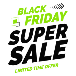 Black friday super sale badge Black friday super sale badge