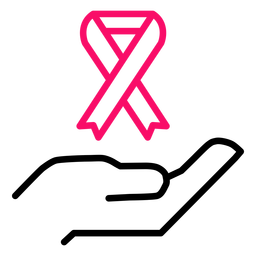 Trazo de cinta de conciencia de cáncer de mama Transparent PNG