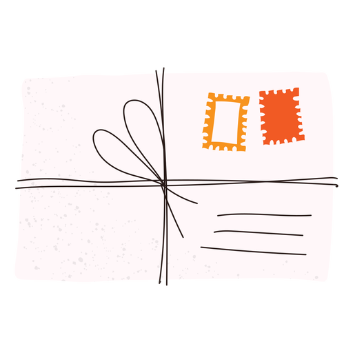 Envelope letter doodle PNG Design