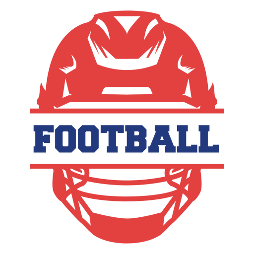Football Helm Abzeichen Fußball PNG-Design