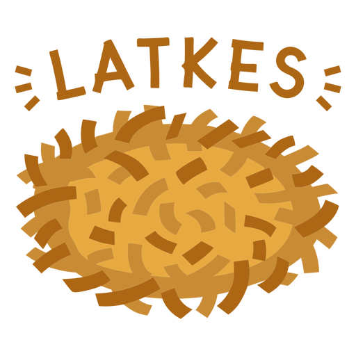 Latkes jewish flat - Transparent PNG & SVG vector file